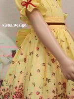 فستان مورد جميل وخفيف