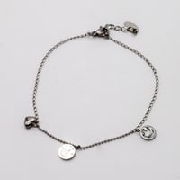 خلخال فضي من ماركة فايلت