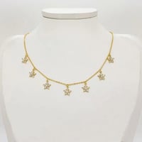 تشوكر زركون ذهبي من ماركة فايلت