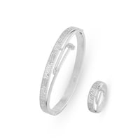 اسواره زركون فضي من ماركة فايلت