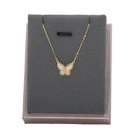 سلسال زركون ذهبي ماركة فايلت