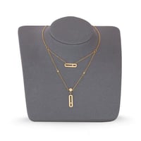 سلسال ألماس ذهبي من فايلت