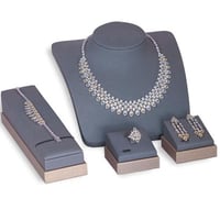 طقم زركون مكس من ماركة فايلت