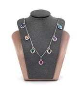 تشوكر زركون فضي من ماركة فايلت