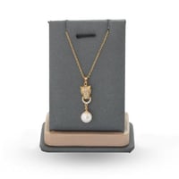 سلسال زركون ذهبي ماركة فايلت