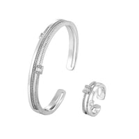 اسواره زركون فضي من فايلت