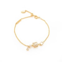 اسواره زركون ناعم ذهبي من فايلت