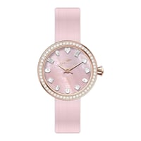 ساعة نسائية جلد ماركة سان لوريس