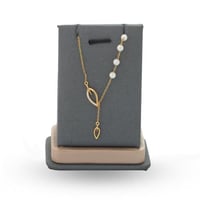 سلسال زركون ذهبي ماركة فايلت