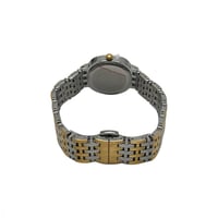 ساعة نسائية فضي ذهبي مينا رمادي ماركة فايلت