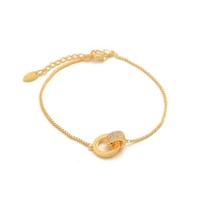 اسواره زركون ناعم ذهبي من فايلت