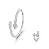 اسواره زركون فضي من فايلت