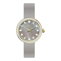 ساعة نسائية جلد ماركة سان لوريس