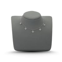 تشوكر زركون فضي من ماركة فايلت