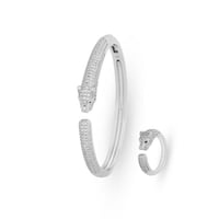 اسواره زركون فضي من ماركة فايلت