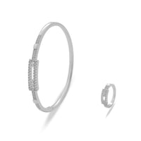 اسواره زركون فضي من فايلت