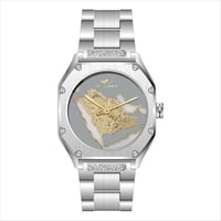 ساعة رجالية بميناء خريطة المملكة ماركة سان لوريس