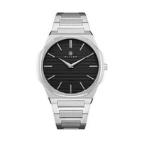 ساعة رجالية فضي مينا أسود ماركة فايلت