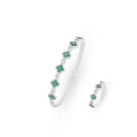 اسواره زركون فضي من ماركة فايلت