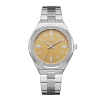 ساعة رجالية فضي مينا كموني ماركة سان لوريس