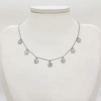 تشوكر زركون فضي من ماركة فايلت