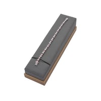 اسواره زركون فضي فص وردي من فايلت