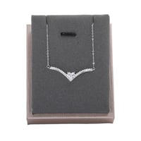 سلسال زركون فضي ماركة فايلت