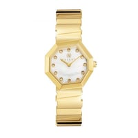 ساعة نسائية ألماس ذهبي ماركة فايلت