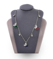 تشوكر زركون فضي من ماركة فايلت