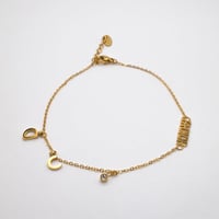 خلخال ذهبي من ماركة فايلت