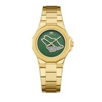 ساعة نسائية ذهبي بميناء خريطة المملكة ماركة سان لو...