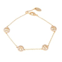 اسواره زركون ناعم ذهبي من فايلت