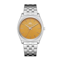 ساعة رجالية فضي مينا كموني ماركة سان لوريس