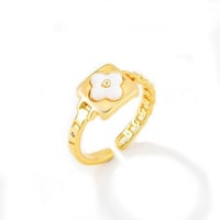 خاتم زركون ذهبي من ماركة فايلت