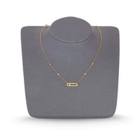 سلسال ألماس ذهبي من فايلت