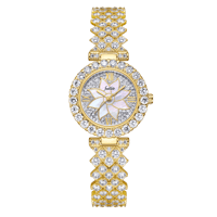 ساعة زركون نسائية ذهبي من ماركة فايلت