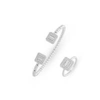 اسواره ستايل فضي من ماركة فايلت