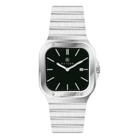 ساعة رجالية فضي مينا أخضر ماركة فايلت