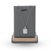 سلسال زركون فضي ماركة فايلت