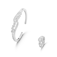 اسواره زركون فضي من فايلت