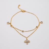 خلخال ذهبي من ماركة فايلت