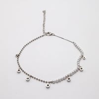 خلخال فضي من ماركة فايلت