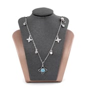 تشوكر زركون فضي من ماركة فايلت