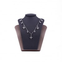 شوكر زركون فضي من ماركة فايلت