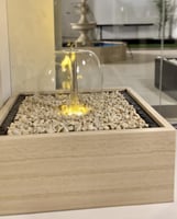 نافورة كروية ترافنتينو بإضاءة