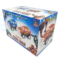 سيارة لعبة زرقاء تعمل بالدفع السريع Captain Americ...