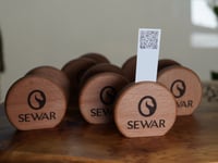 خشبية تعريفية أشكال مختلفة