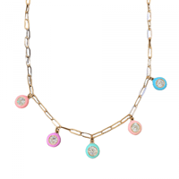 سلسله كاندي زنجير دوائر ملونه