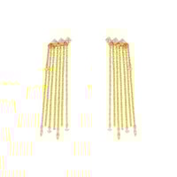 اقراط توري سلاسل طويله