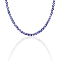 عقد تنس بنفسجي - اناقة اللون الفريد